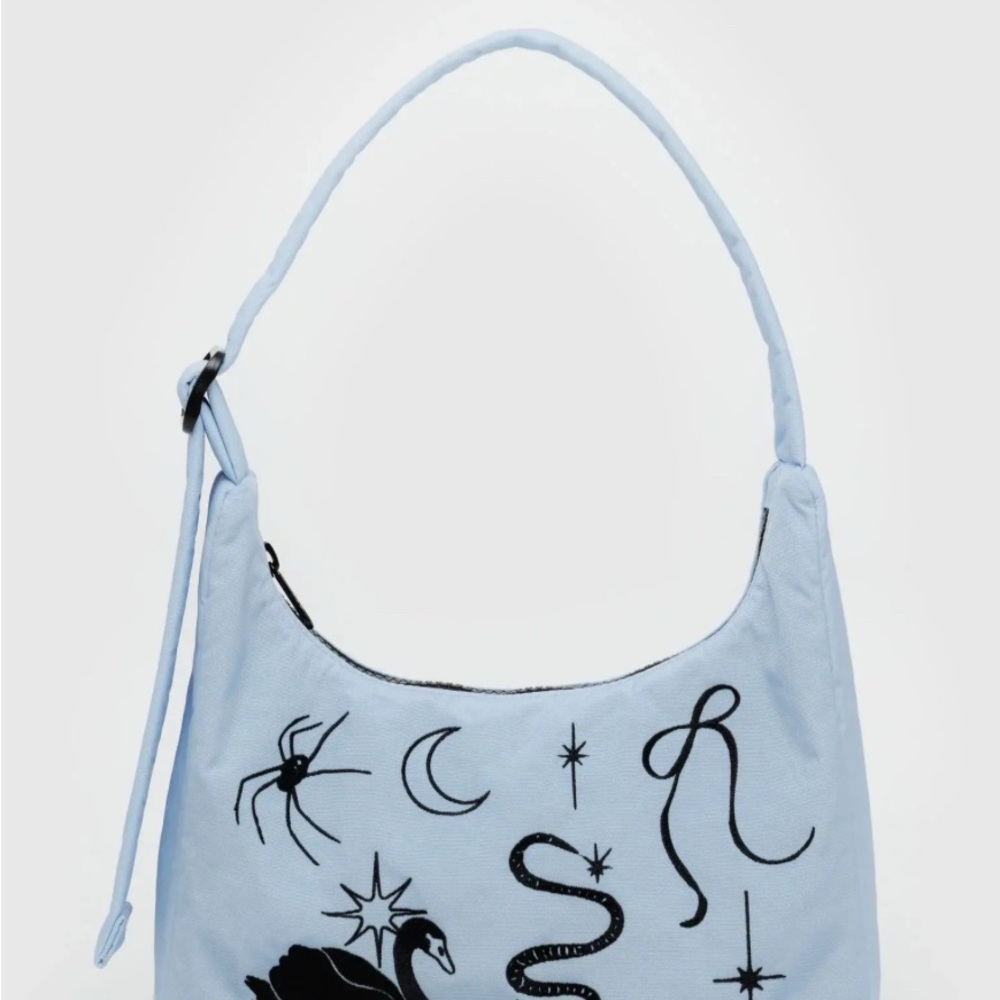 Embroidered Ballet Icons Baggu Mini Bag